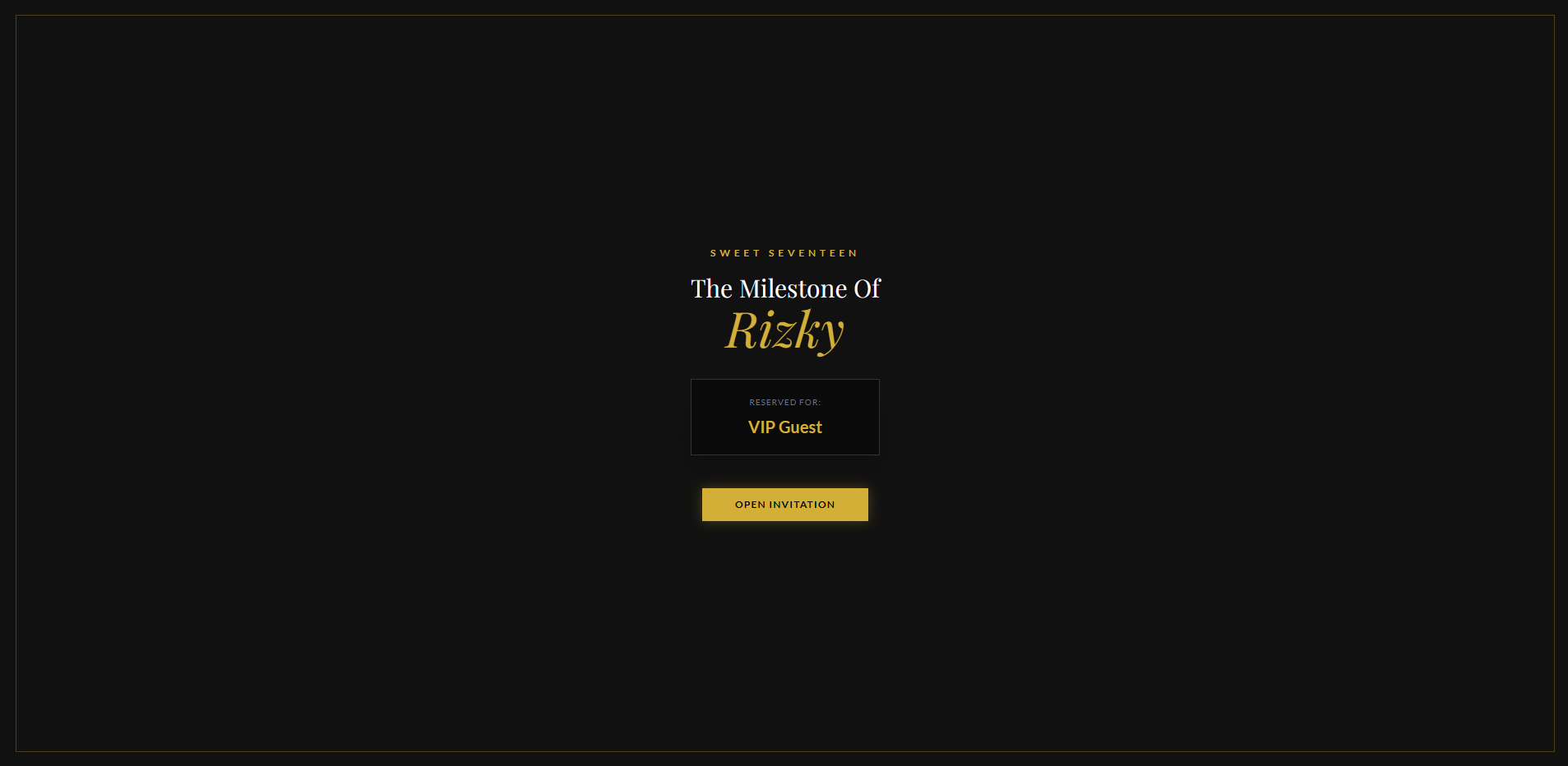 Golden Milestone
